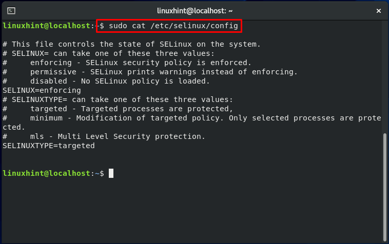 Selinux отключить centos 6