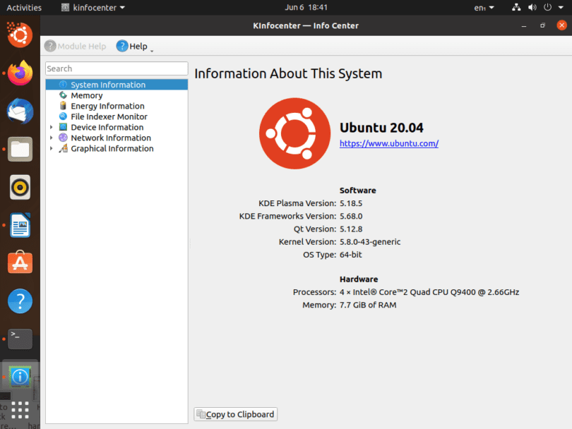How to Find Hardware Details Ubuntu GUI?