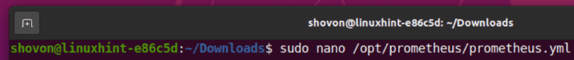 Prometheus ubuntu что это