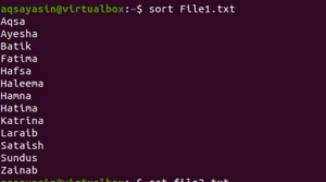 Sort Command In Linux With Examples