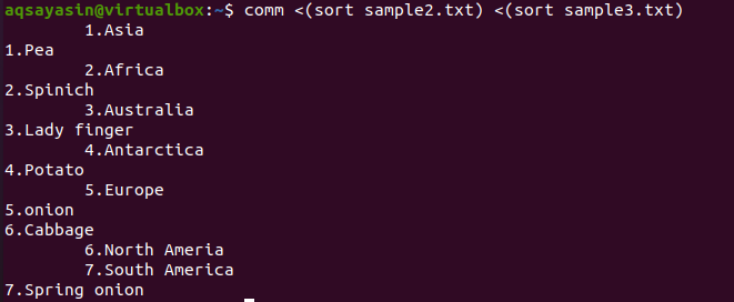 sort dcommand in linux