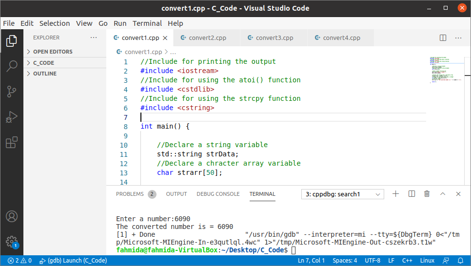 Convert Int To String C Without Sprintf