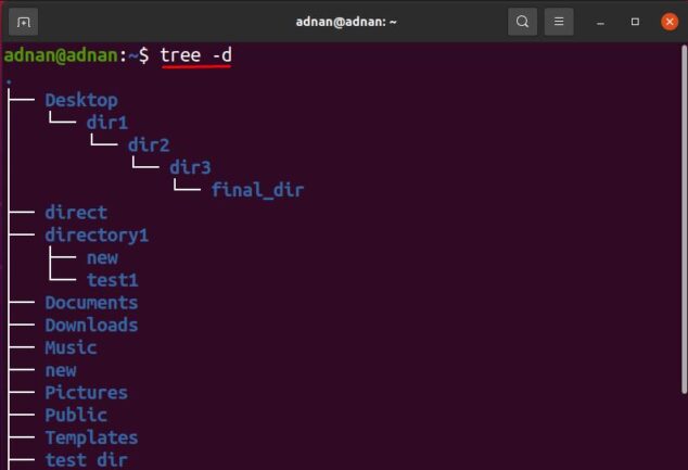 What is Tree Command in Ubuntu