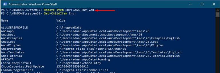 get-environment-variables-in-powershell