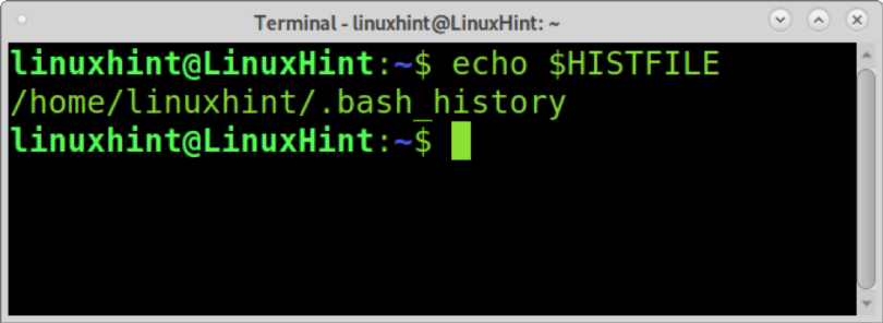 Delete history without a trace in linux