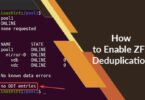 How to Enable ZFS Deduplication