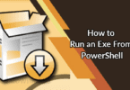 How to Run an Exe From PowerShell