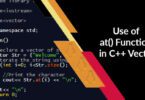 Use of at() Function in C++ Vector