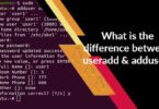What is the difference between useradd and adduser