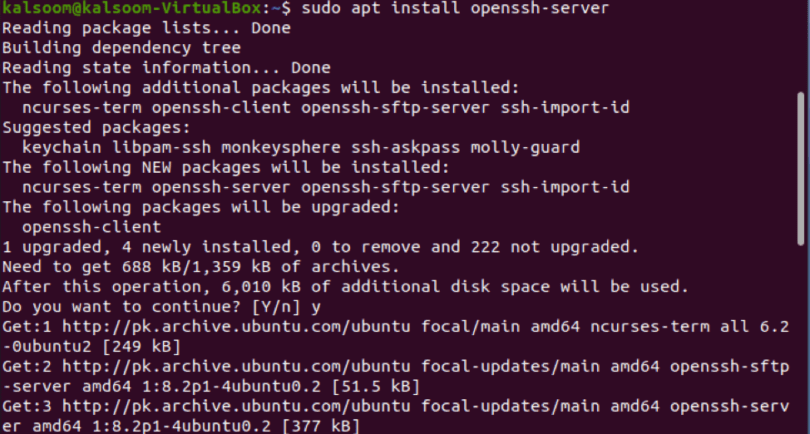 Ubuntu логи подключений по ssh