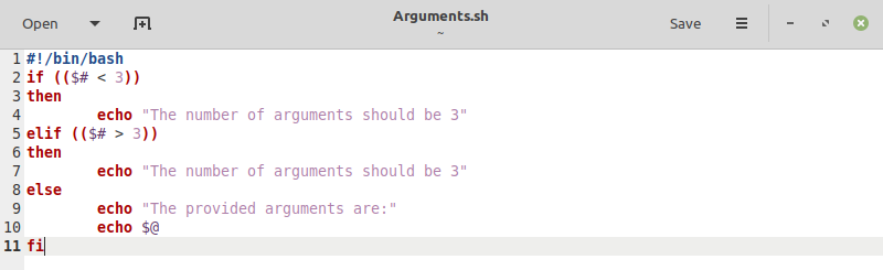 How Do You Check The Number Of Arguments In Bash 