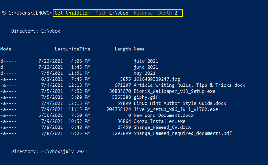 export a list of variables to a txt file powershell