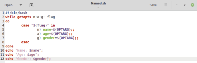 Shell Script Pass Arguments Example