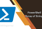 PowerShell Array of Strings