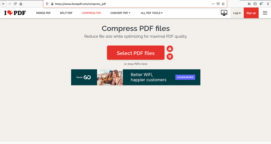 reduce pdf size online