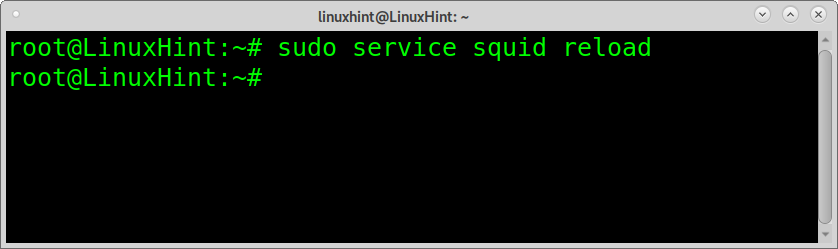 Squid proxy configuration on Linux