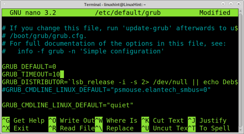 how-do-i-change-the-grub-timeout-in-linux