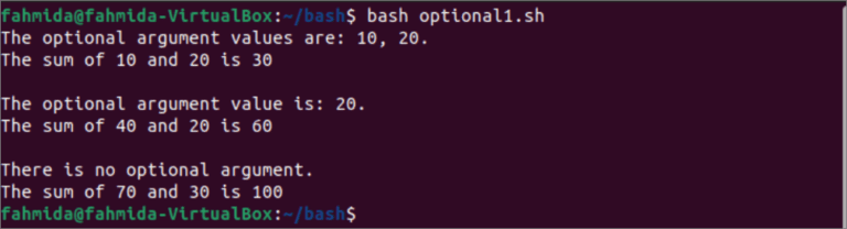 bash variable assign default value