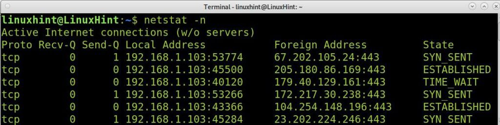 Debian netstat команда не найдена