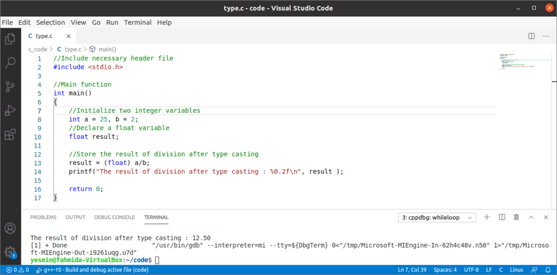 40 C programming examples
