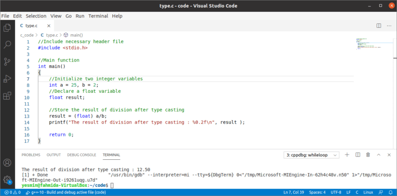40 C programming examples