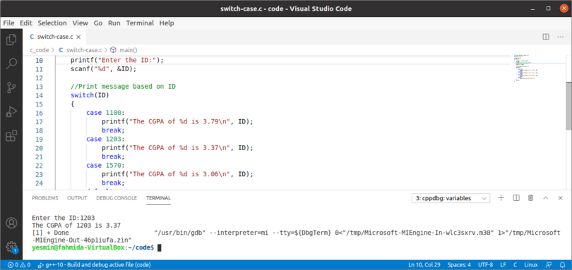 40 C programming examples