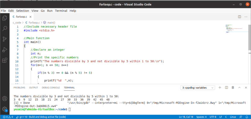 40 C programming examples
