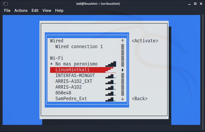 kali linux no wifi adapter found