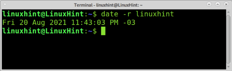 get-last-modified-date-of-file-in-linux