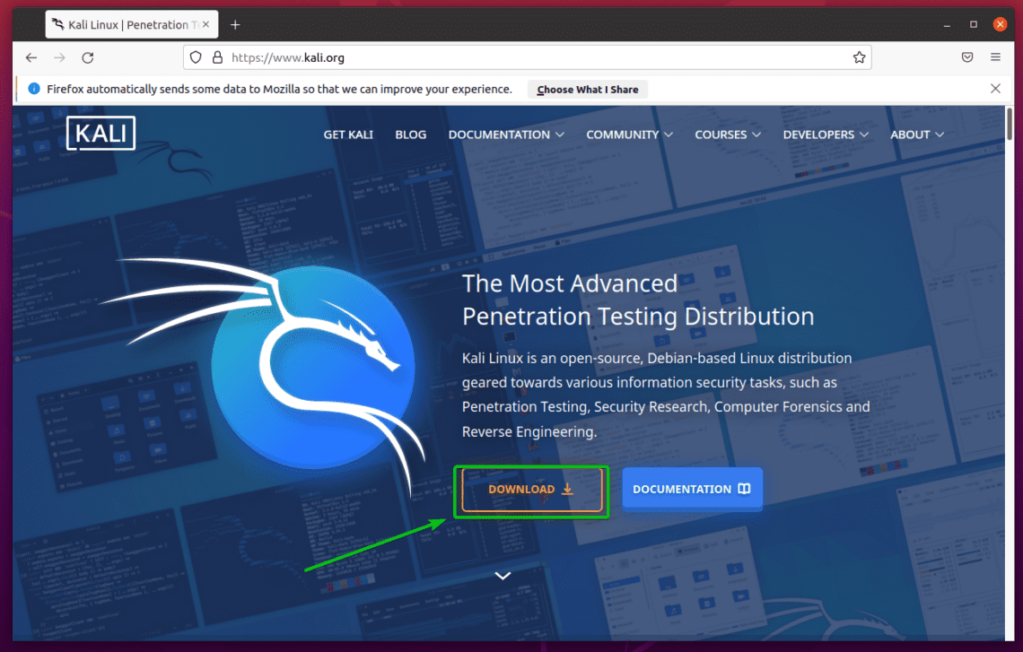 vmware workstation kali linux download