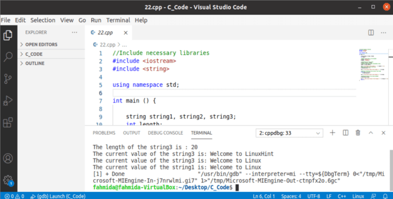 C++ Programming examples