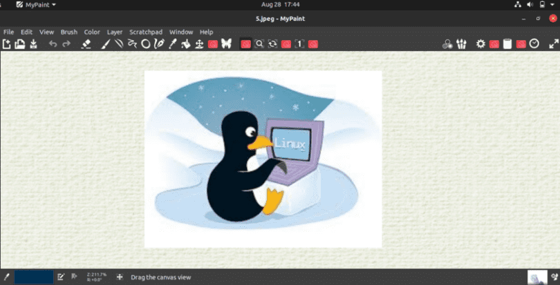 Best drawing programs in Ubuntu