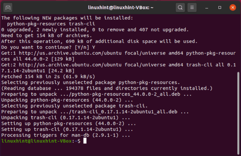 how-to-empty-trash-from-ubuntu-terminal