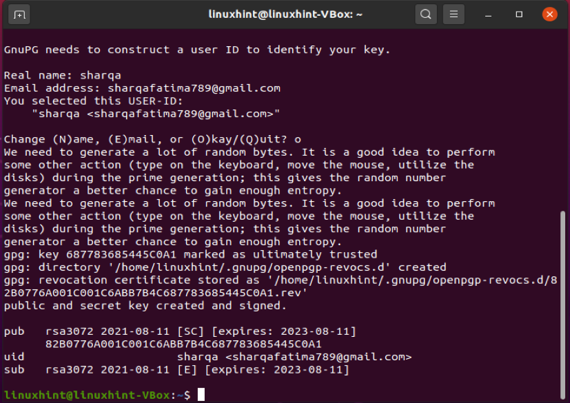 How To Use The Gpg Command On Ubuntu