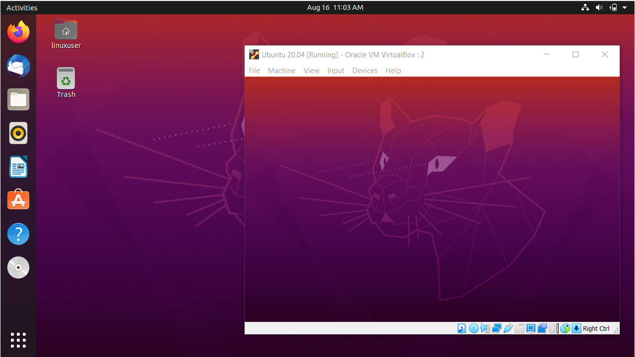 how to split screen on two monitors with ubuntu