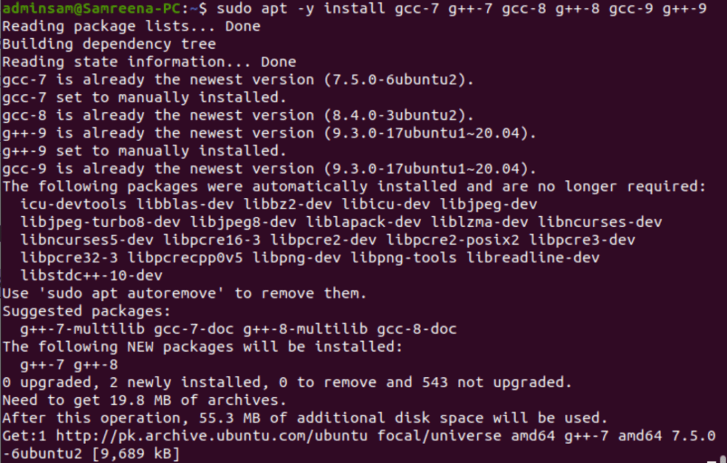 Install and Use G++ on Ubuntu