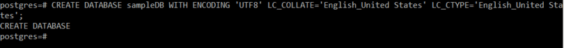 postgresql client linux command line