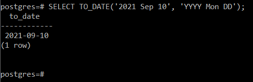 to-date-postgresql