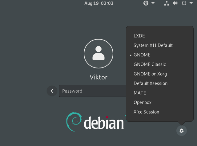 how-to-change-debian-desktop-environment