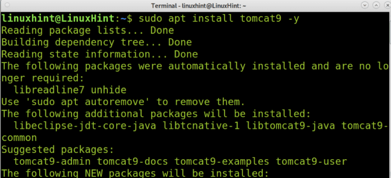 Install Apache Tomcat Debian 11