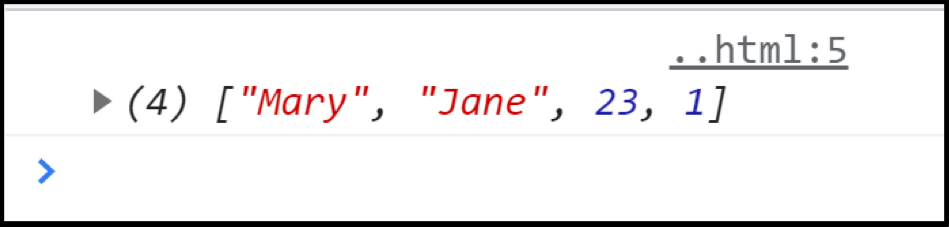 javascript object