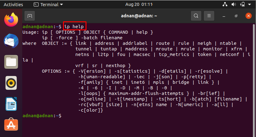 How To Use The IP Command In Ubuntu