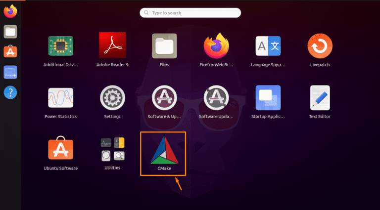default install location of cmake ubuntu