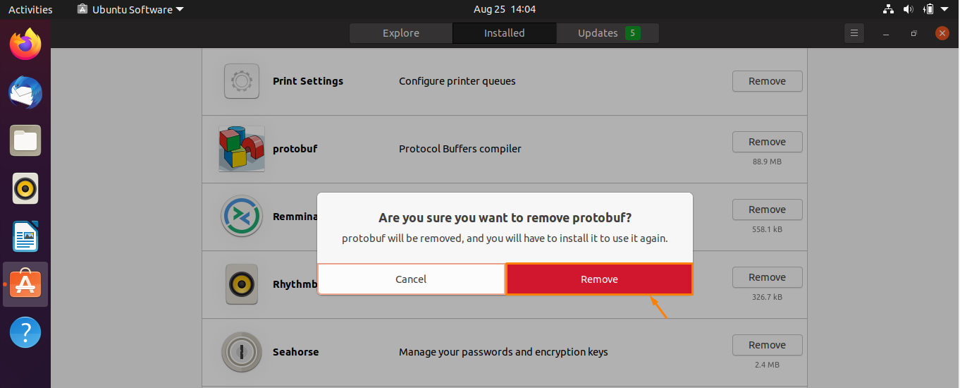 Protobuf import