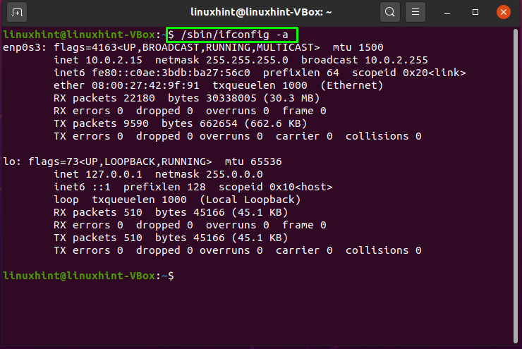 How To List Network Interfaces In Ubuntu