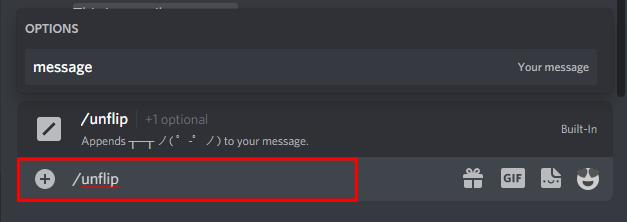 How do you use chat commands in Discord