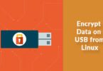 Encrypt Data on USB from Linux