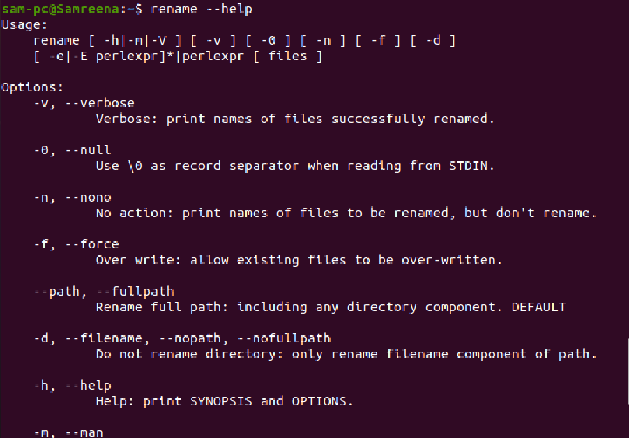 How Do I Rename A File In The Ubuntu Terminal?