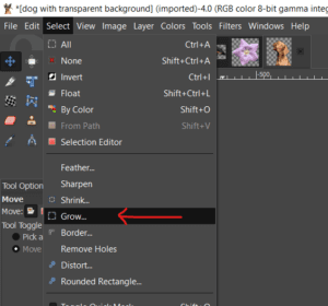 How To Outline An Image In Gimp