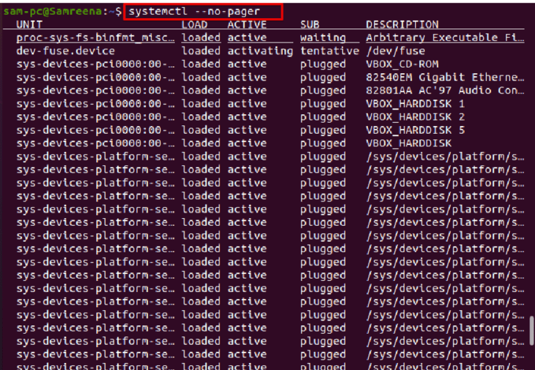 How can i see all services in ubuntu 